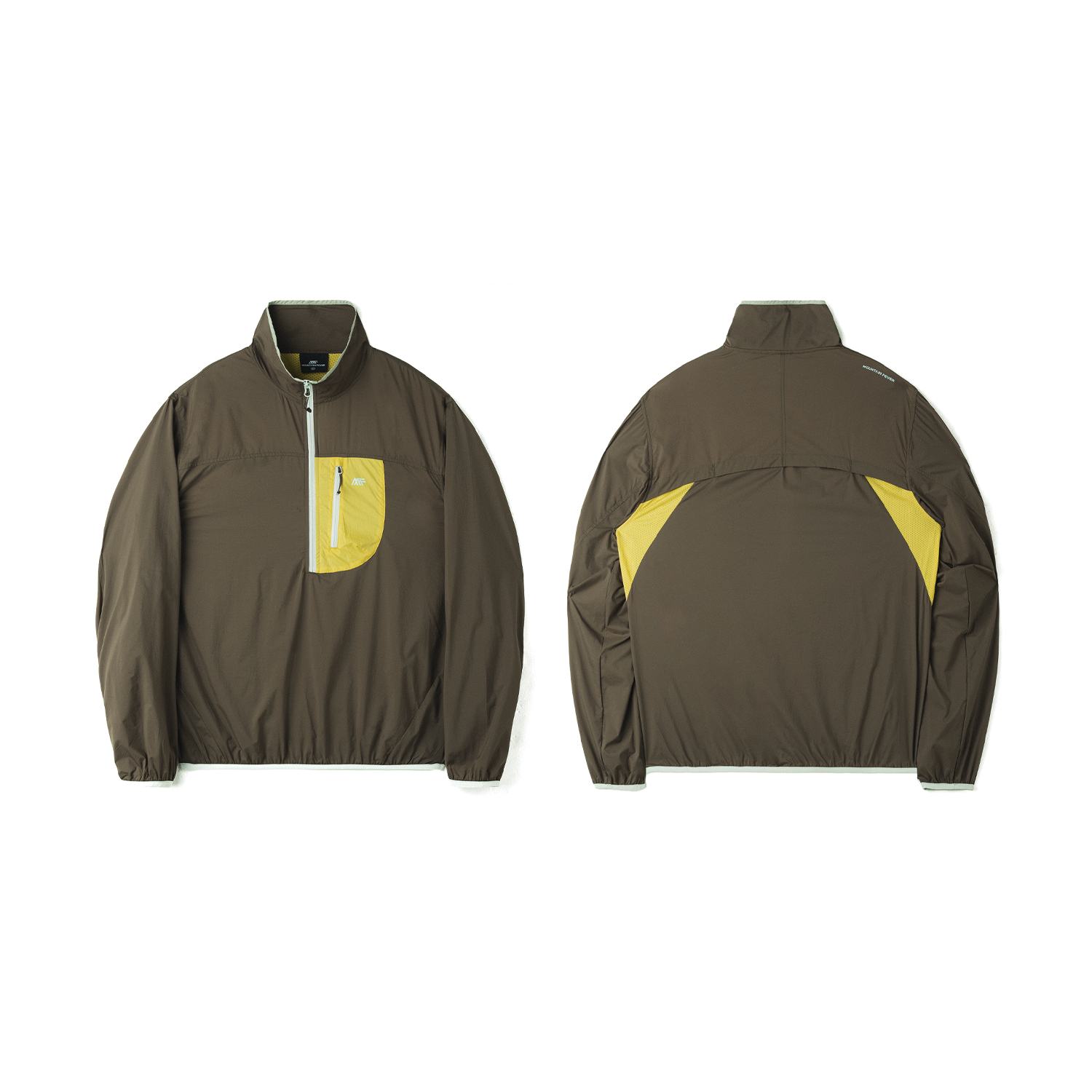 UPF 50+ Half-Zip Stand Collar Sun Protection Jacket