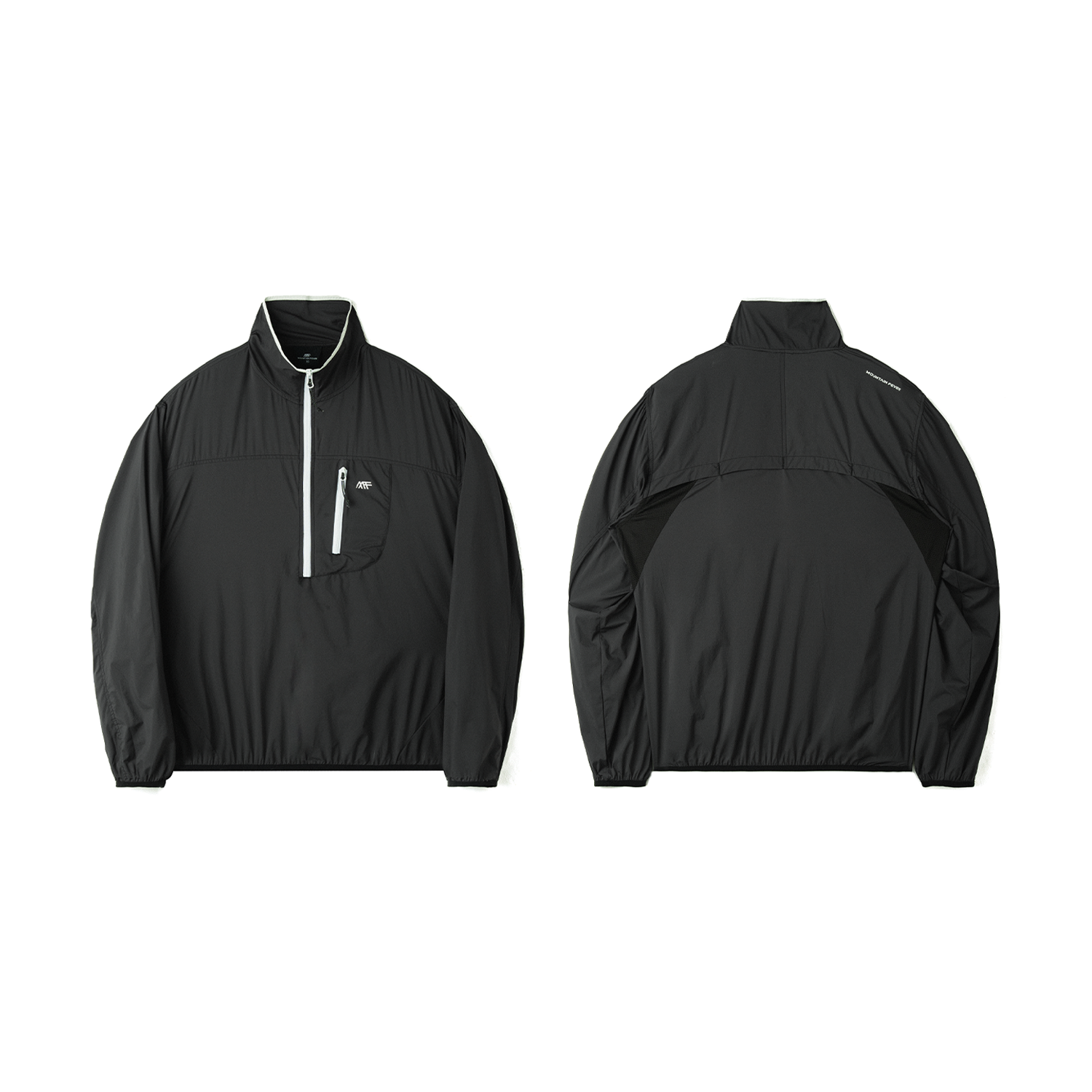 UPF 50+ Half-Zip Stand Collar Sun Protection Jacket