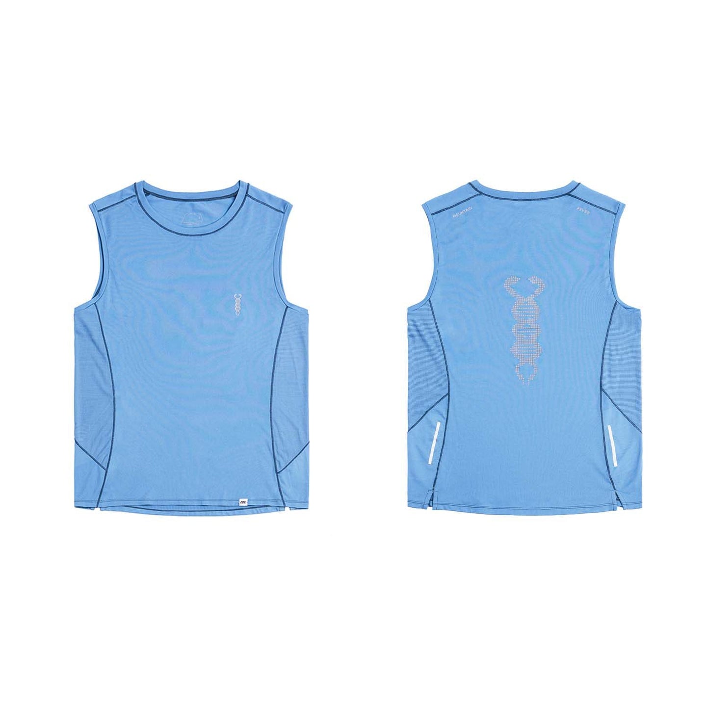 Pixel Theme Quick Dry Running Tank Top