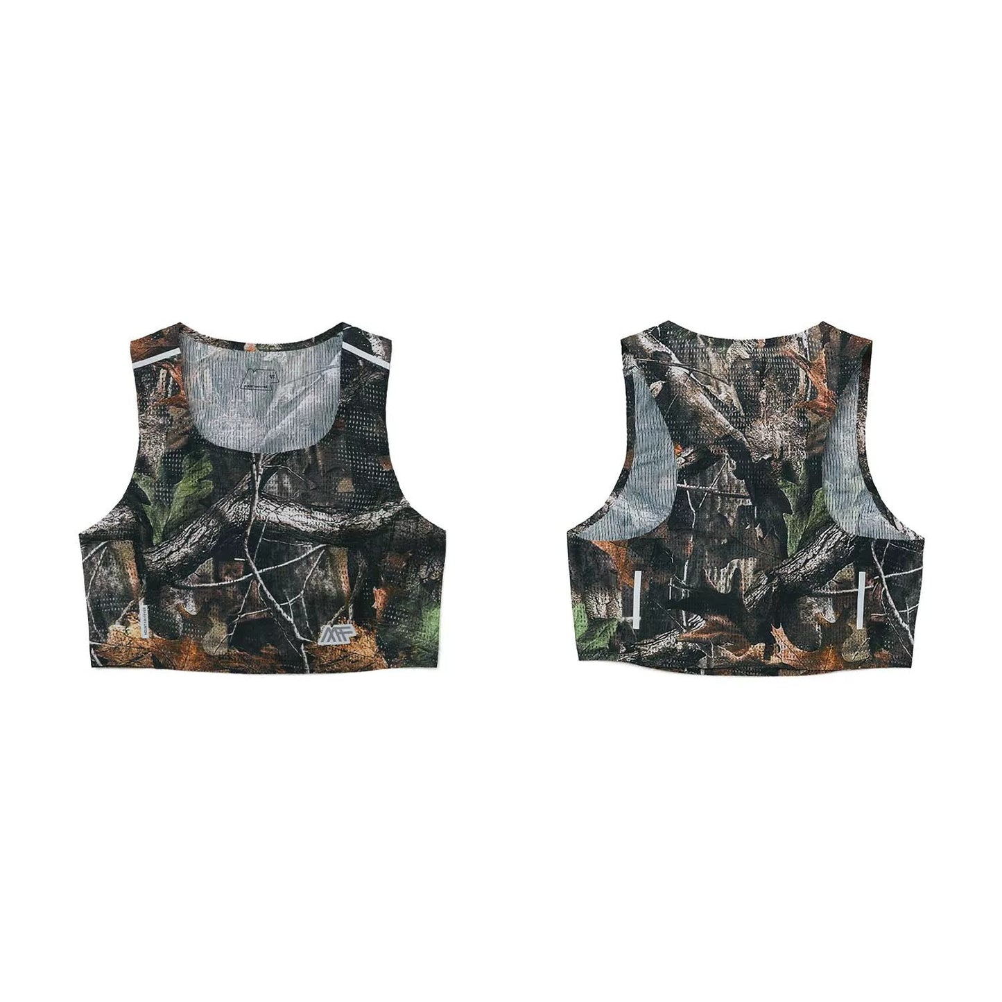Women Branch Camo Running Tank